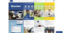 Desktop Screenshot of boecker.com